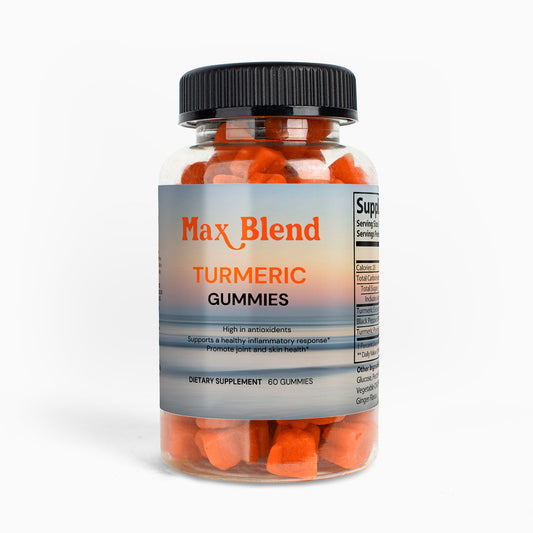 Turmeric Gummies- great way to keep your joints, bones, and skin healthy.